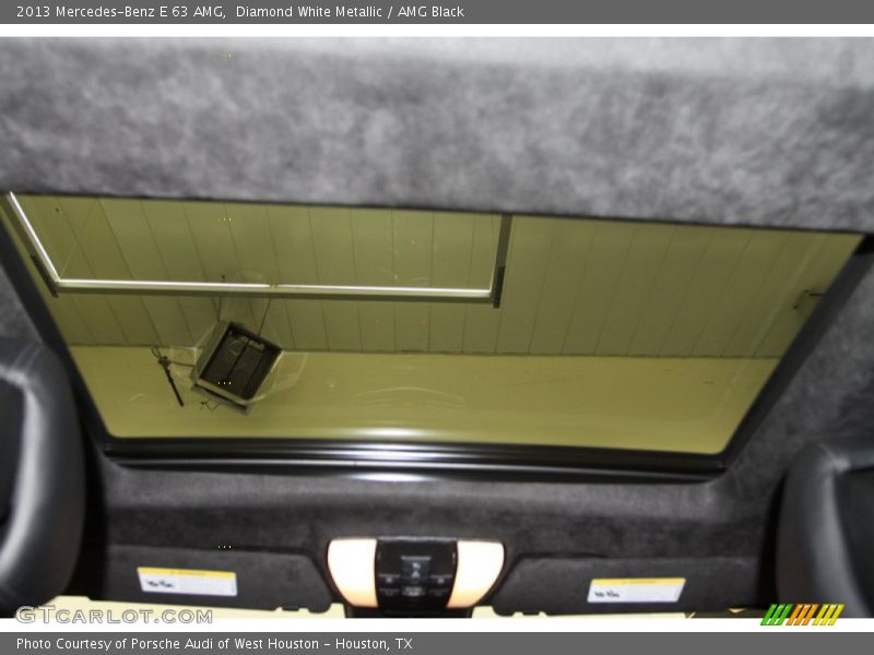 Diamond White Metallic / AMG Black 2013 Mercedes-Benz E 63 AMG