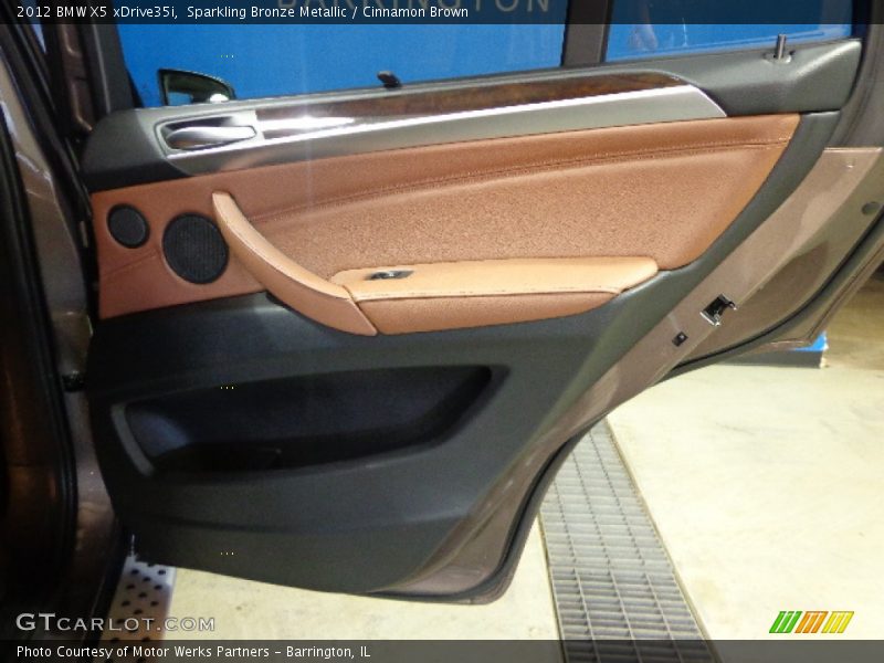 Sparkling Bronze Metallic / Cinnamon Brown 2012 BMW X5 xDrive35i