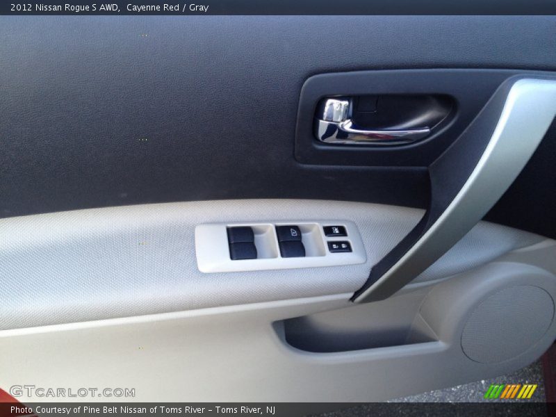 Cayenne Red / Gray 2012 Nissan Rogue S AWD