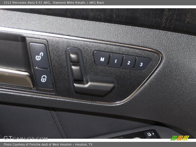 Controls of 2013 E 63 AMG