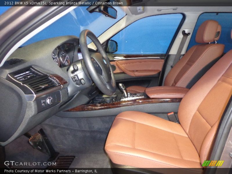 Front Seat of 2012 X5 xDrive35i