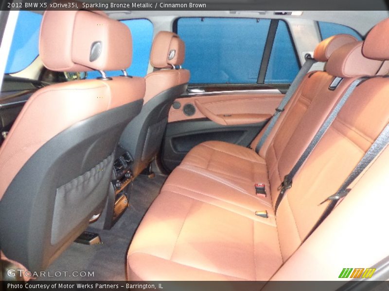 Rear Seat of 2012 X5 xDrive35i