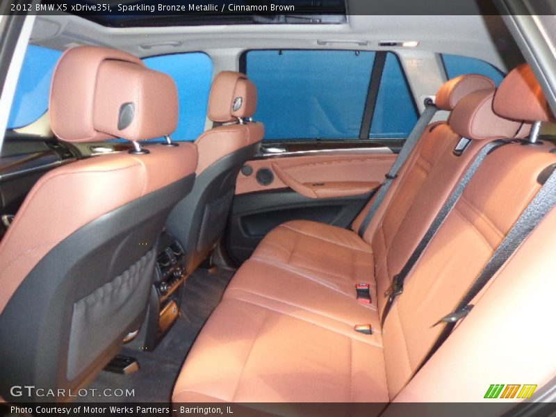 Rear Seat of 2012 X5 xDrive35i