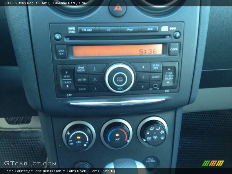 Cayenne Red / Gray 2012 Nissan Rogue S AWD