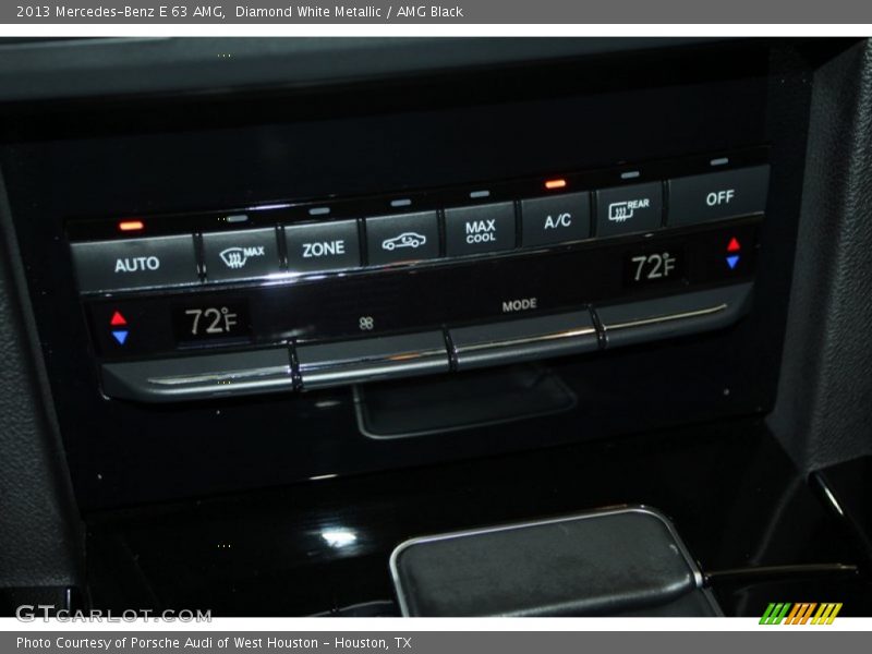 Controls of 2013 E 63 AMG
