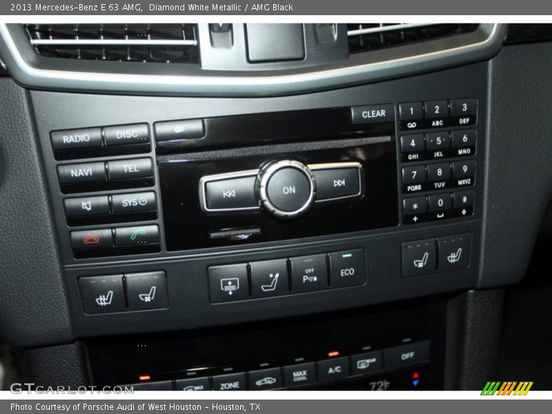Controls of 2013 E 63 AMG