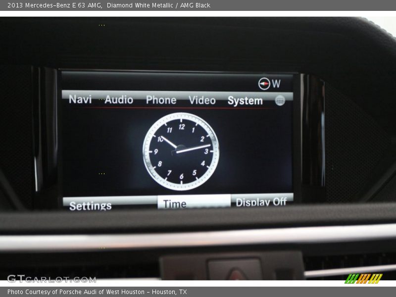 Diamond White Metallic / AMG Black 2013 Mercedes-Benz E 63 AMG