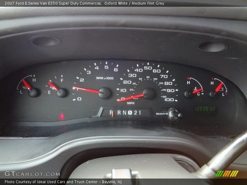  2007 E Series Van E350 Super Duty Commercial E350 Super Duty Commercial Gauges