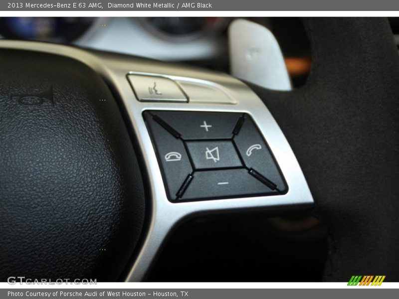 Controls of 2013 E 63 AMG