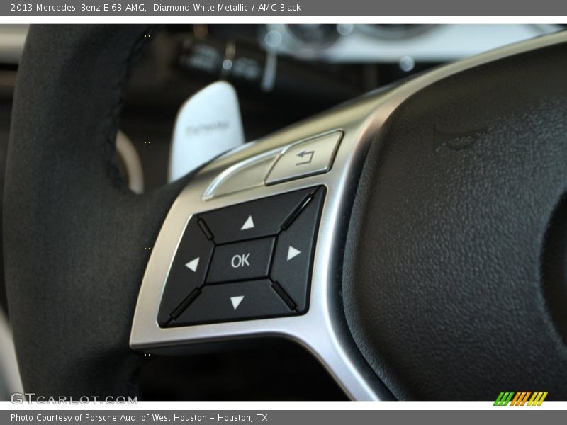 Controls of 2013 E 63 AMG