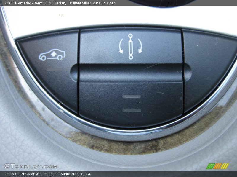 Brilliant Silver Metallic / Ash 2005 Mercedes-Benz E 500 Sedan