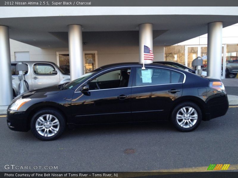 Super Black / Charcoal 2012 Nissan Altima 2.5 S