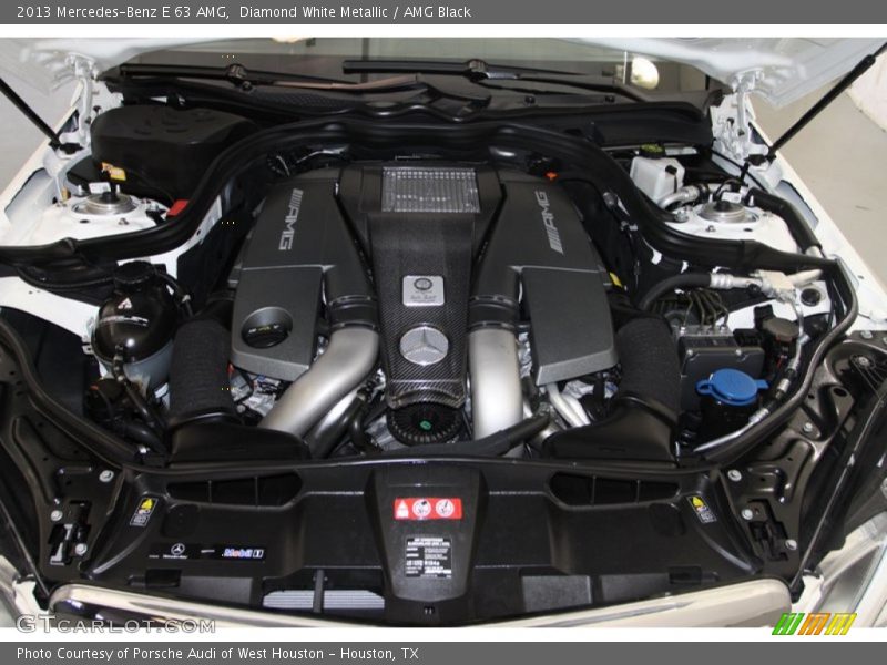  2013 E 63 AMG Engine - 5.5 Liter AMG Biturbo DOHC 32-Valve VVT V8