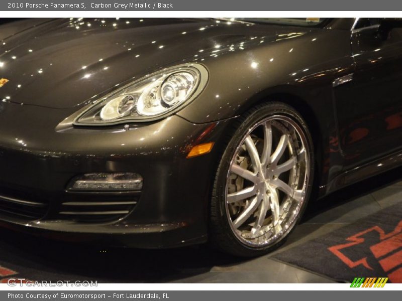 Carbon Grey Metallic / Black 2010 Porsche Panamera S