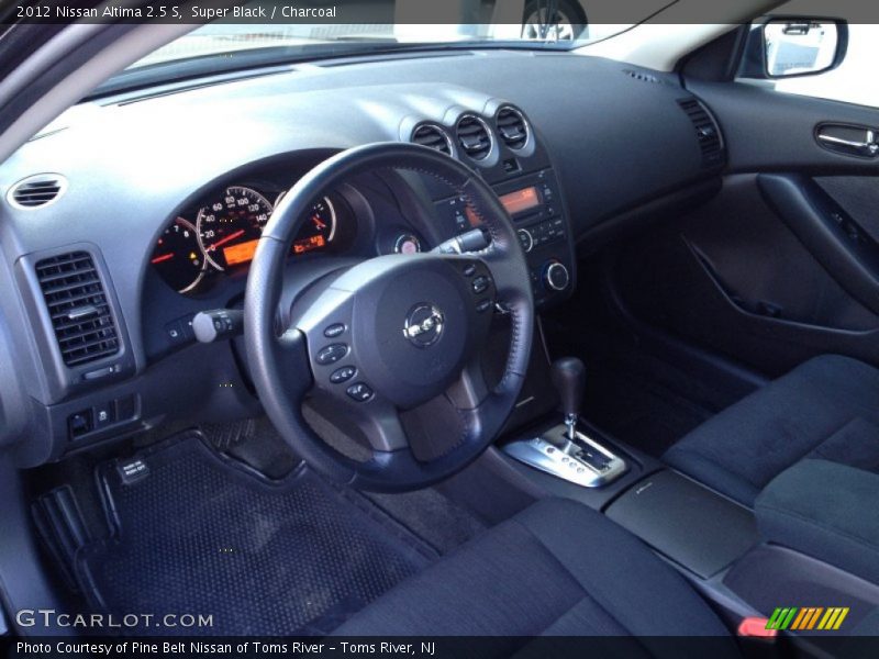 Super Black / Charcoal 2012 Nissan Altima 2.5 S