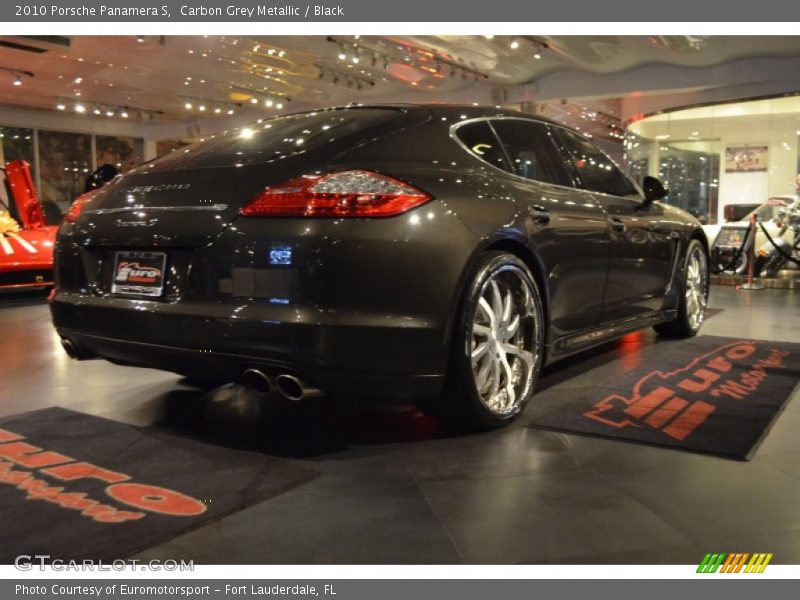 Carbon Grey Metallic / Black 2010 Porsche Panamera S