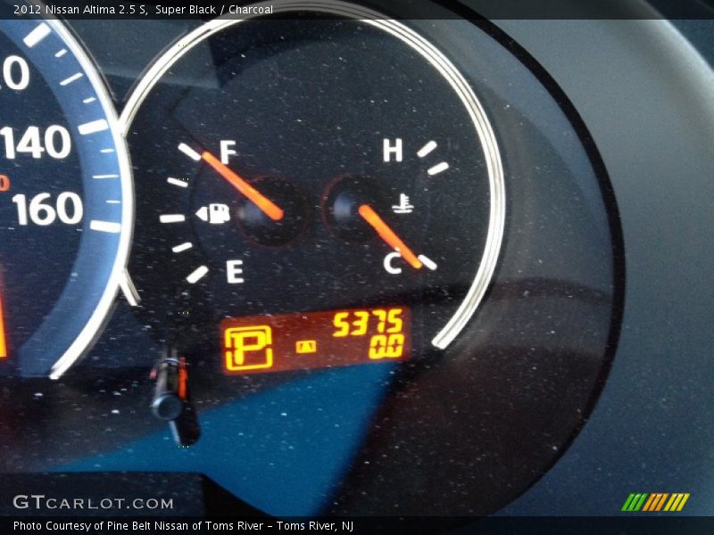 Super Black / Charcoal 2012 Nissan Altima 2.5 S