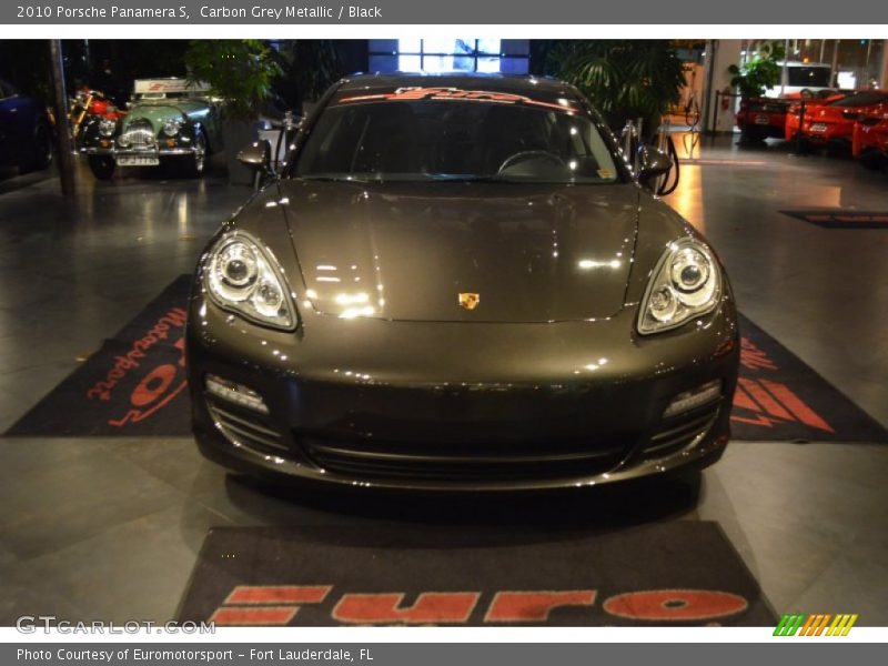 Carbon Grey Metallic / Black 2010 Porsche Panamera S