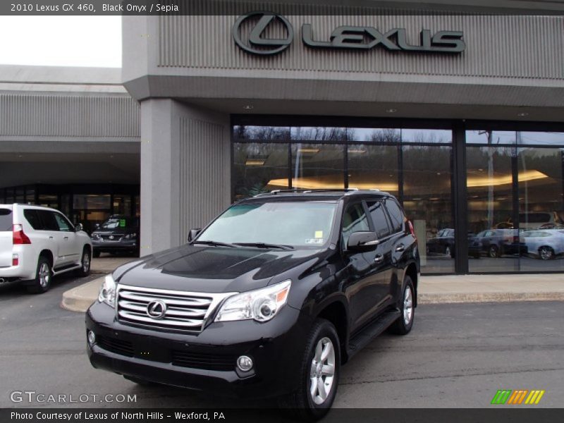 Black Onyx / Sepia 2010 Lexus GX 460