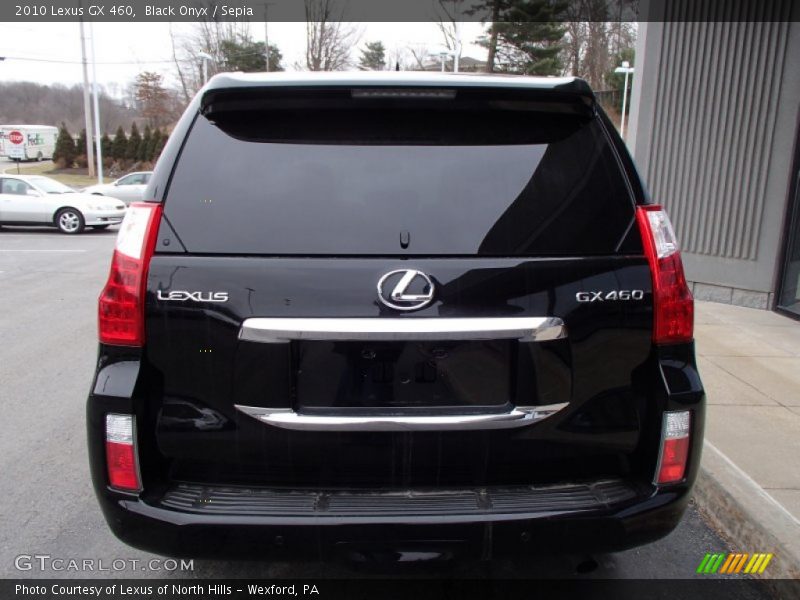 Black Onyx / Sepia 2010 Lexus GX 460
