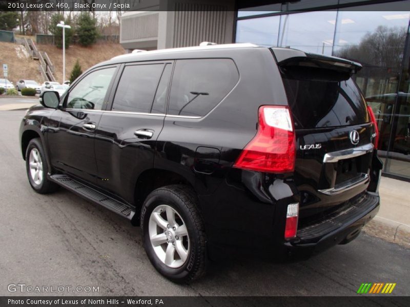 Black Onyx / Sepia 2010 Lexus GX 460