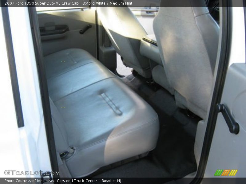 Oxford White / Medium Flint 2007 Ford F350 Super Duty XL Crew Cab