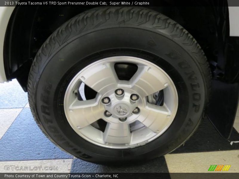 Super White / Graphite 2013 Toyota Tacoma V6 TRD Sport Prerunner Double Cab