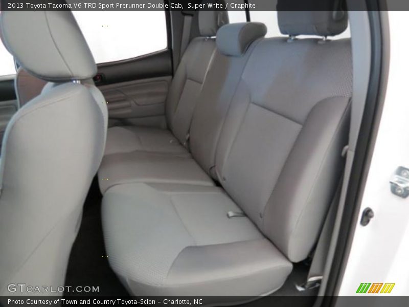 Super White / Graphite 2013 Toyota Tacoma V6 TRD Sport Prerunner Double Cab