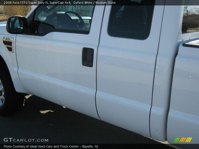 Oxford White / Medium Stone 2008 Ford F350 Super Duty XL SuperCab 4x4