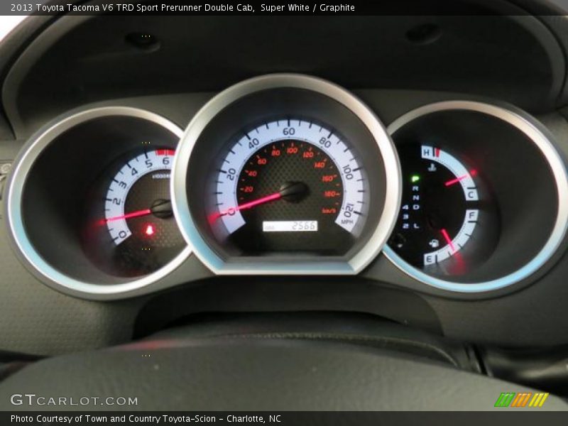  2013 Tacoma V6 TRD Sport Prerunner Double Cab V6 TRD Sport Prerunner Double Cab Gauges