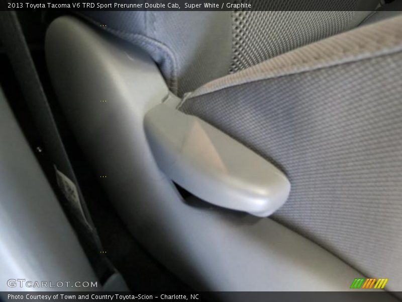 Super White / Graphite 2013 Toyota Tacoma V6 TRD Sport Prerunner Double Cab