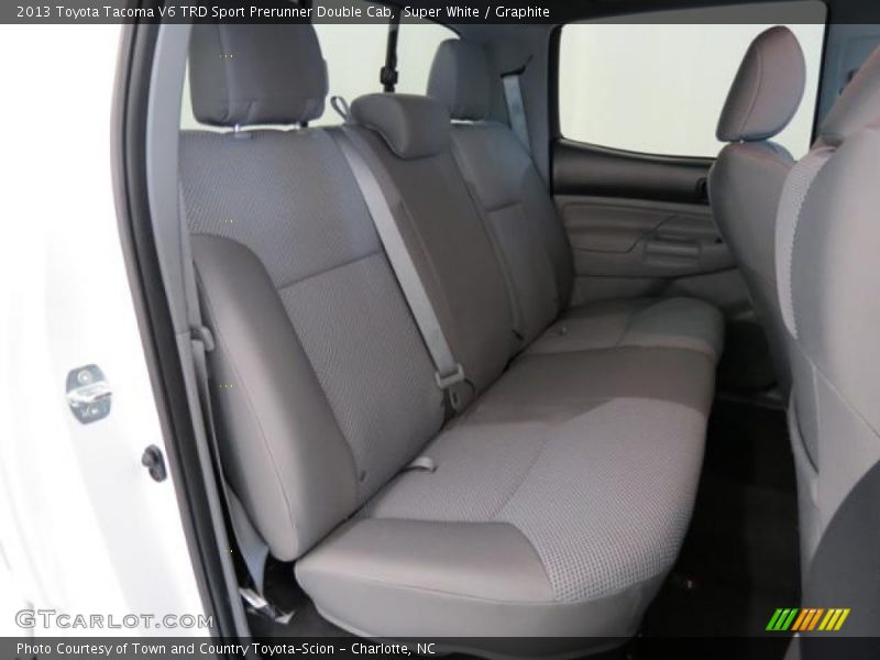 Rear Seat of 2013 Tacoma V6 TRD Sport Prerunner Double Cab