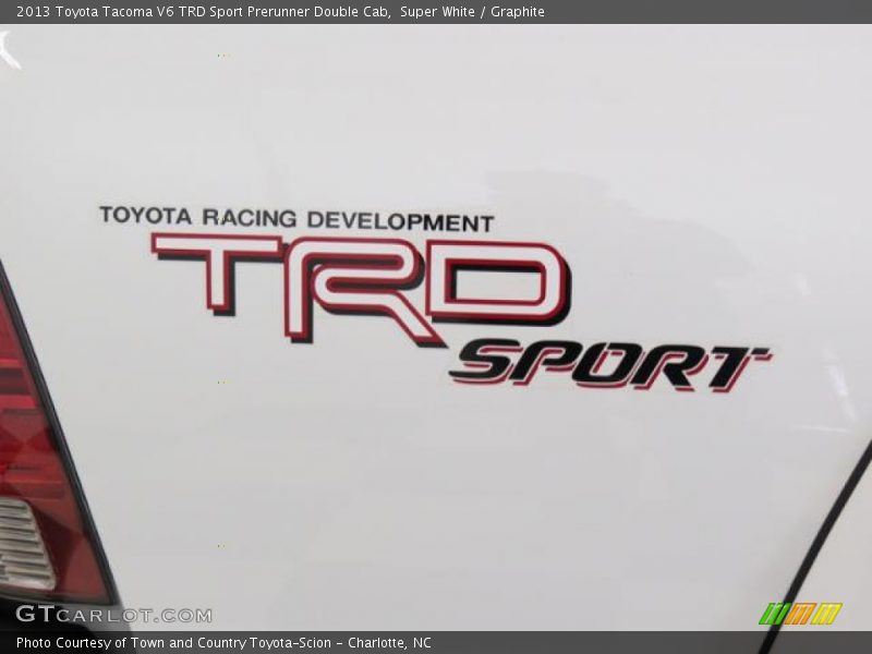  2013 Tacoma V6 TRD Sport Prerunner Double Cab Logo