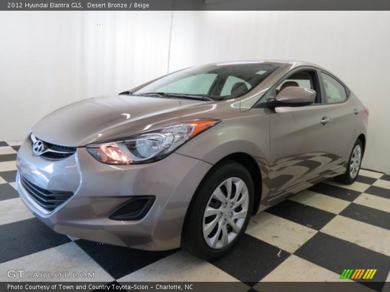 Desert Bronze / Beige 2012 Hyundai Elantra GLS