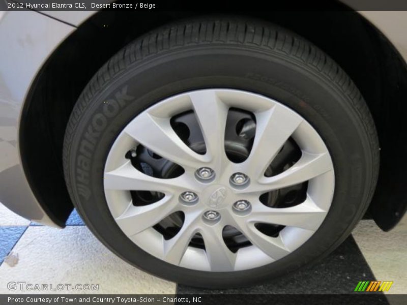 Desert Bronze / Beige 2012 Hyundai Elantra GLS