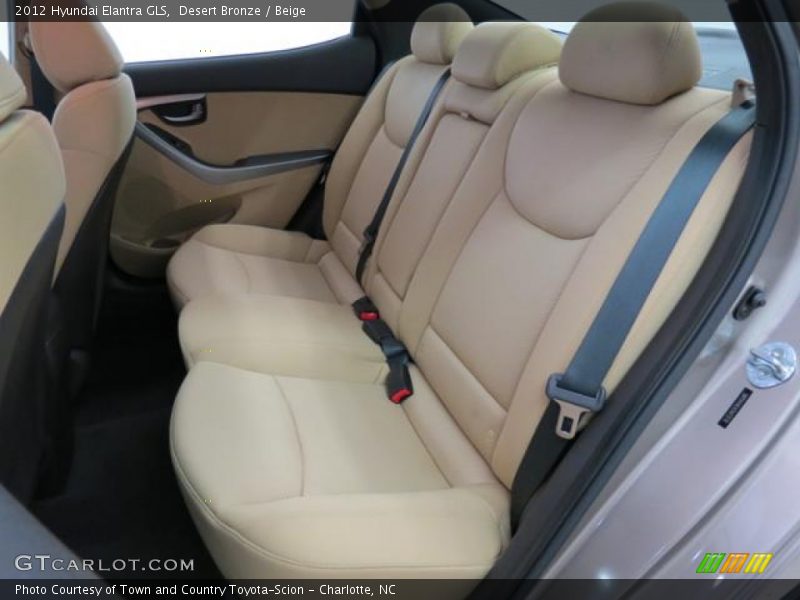 Desert Bronze / Beige 2012 Hyundai Elantra GLS