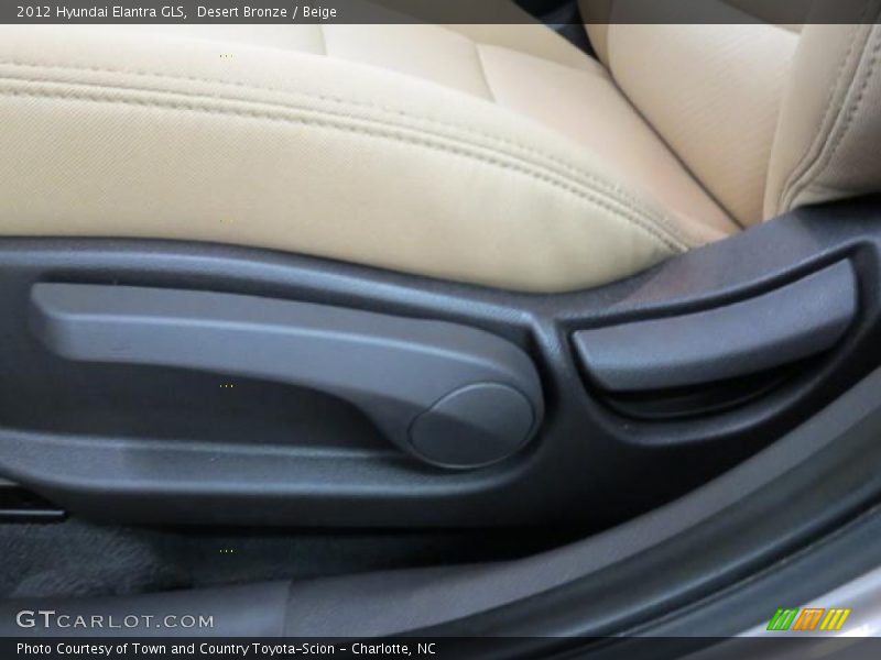 Desert Bronze / Beige 2012 Hyundai Elantra GLS
