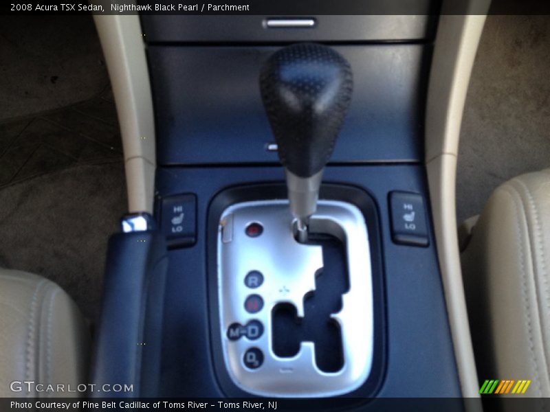  2008 TSX Sedan 5 Speed Automatic Shifter
