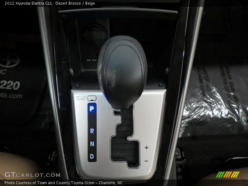 Desert Bronze / Beige 2012 Hyundai Elantra GLS