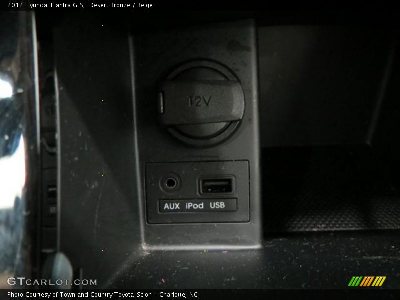 Desert Bronze / Beige 2012 Hyundai Elantra GLS