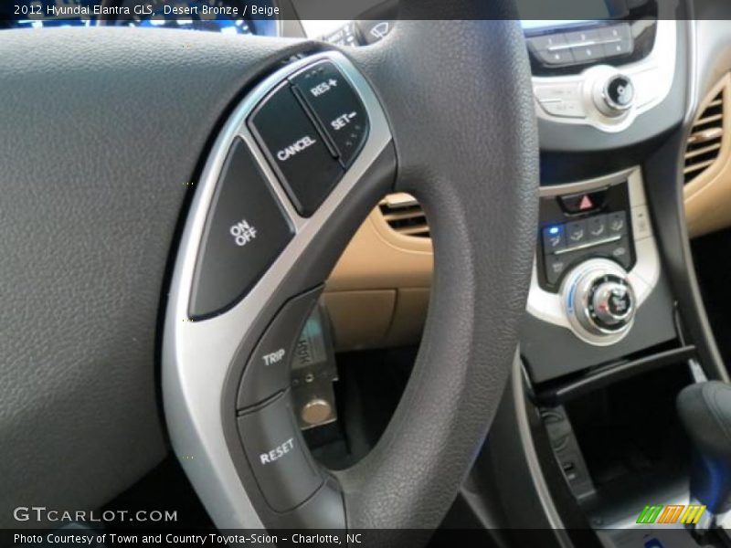 Desert Bronze / Beige 2012 Hyundai Elantra GLS