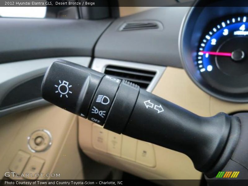 Desert Bronze / Beige 2012 Hyundai Elantra GLS