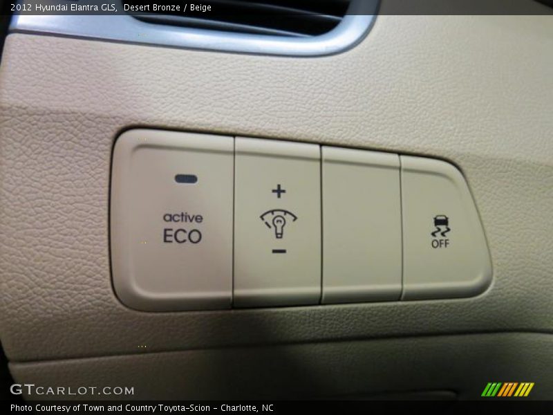 Desert Bronze / Beige 2012 Hyundai Elantra GLS
