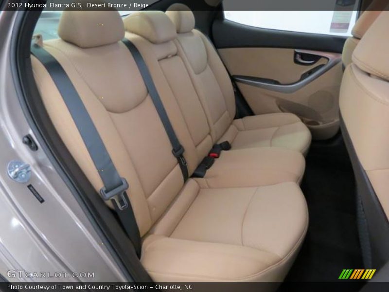 Desert Bronze / Beige 2012 Hyundai Elantra GLS