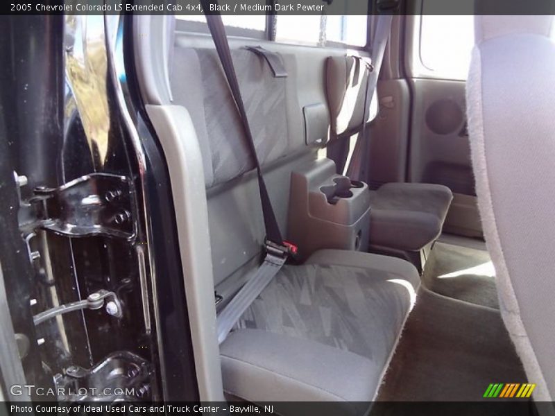 Rear Seat of 2005 Colorado LS Extended Cab 4x4