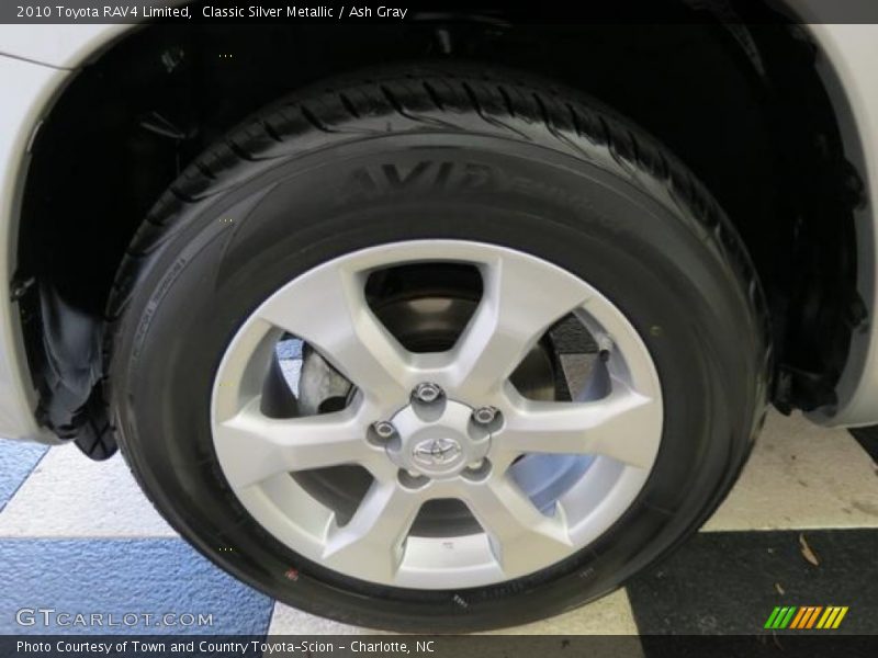 Classic Silver Metallic / Ash Gray 2010 Toyota RAV4 Limited