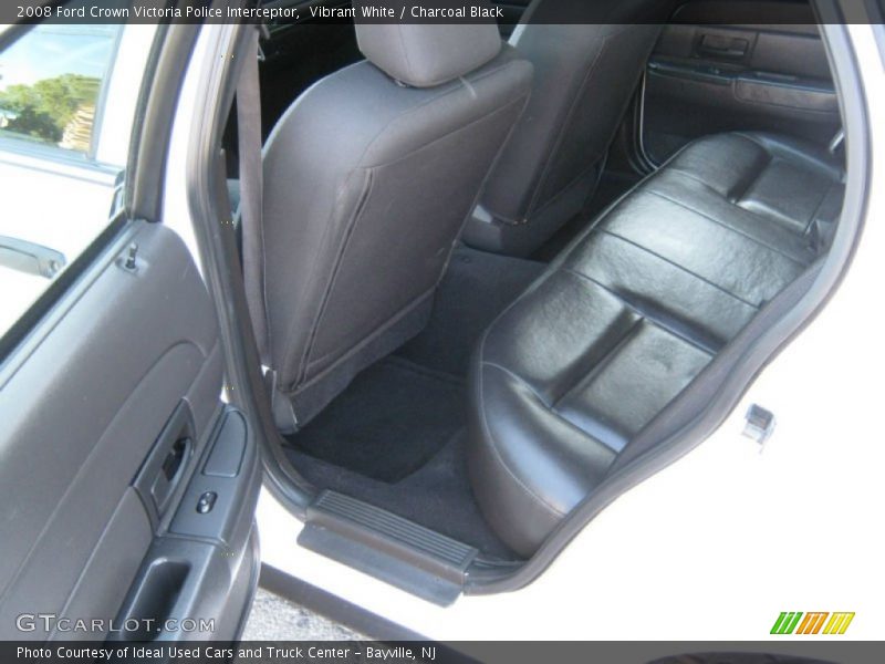 Rear Seat of 2008 Crown Victoria Police Interceptor