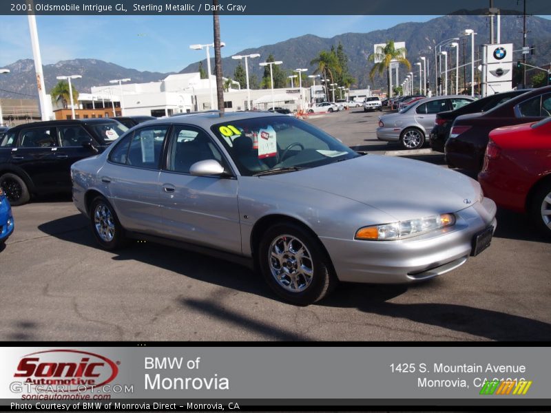 Sterling Metallic / Dark Gray 2001 Oldsmobile Intrigue GL