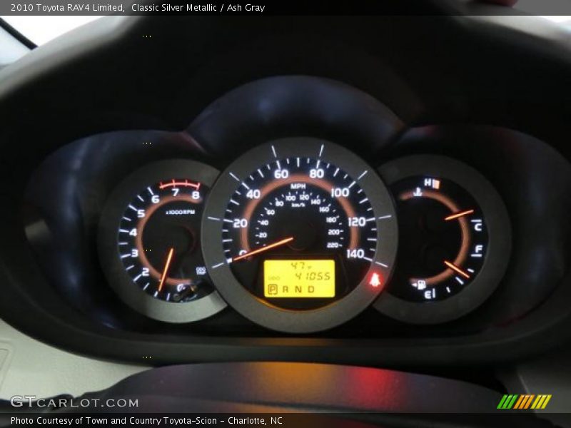  2010 RAV4 Limited Limited Gauges