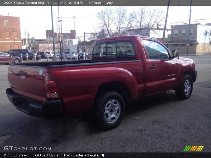 Impulse Red Pearl / Graphite Gray 2006 Toyota Tacoma Regular Cab